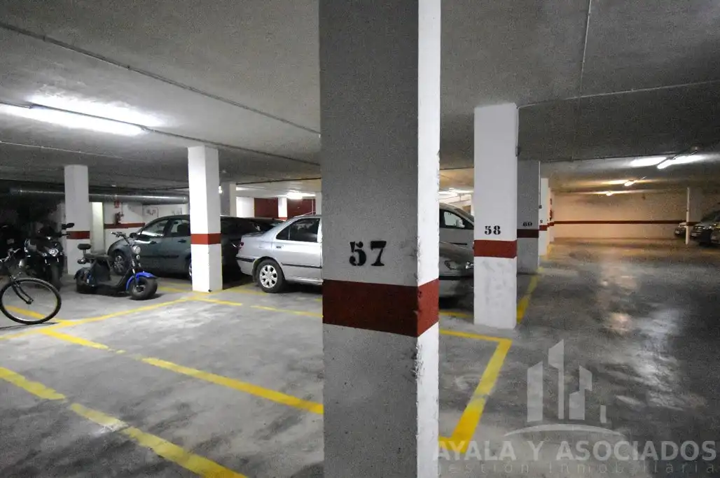 Parking of Flat for sale in Mazarrón  with Air Conditioner, Heating and Balcony