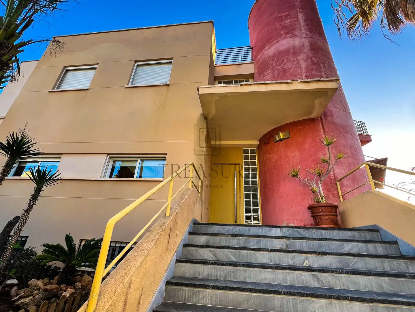 Vista exterior de Casa o chalet en venta en Cartagena con Aire acondicionado, Jardín privado y Terraza