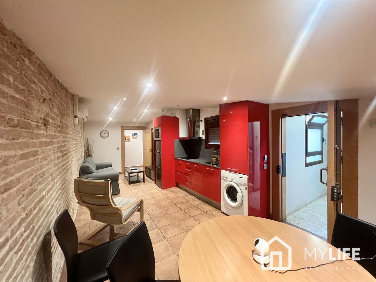 Apartament de lloguer en  Barcelona Capital amb Aire condicionat i Moblat