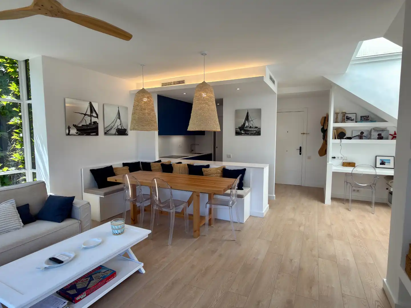 Esszimmer von Wohnungen zum Verkauf in Palafrugell mit Klimaanlage, Parkett und Abstellraum