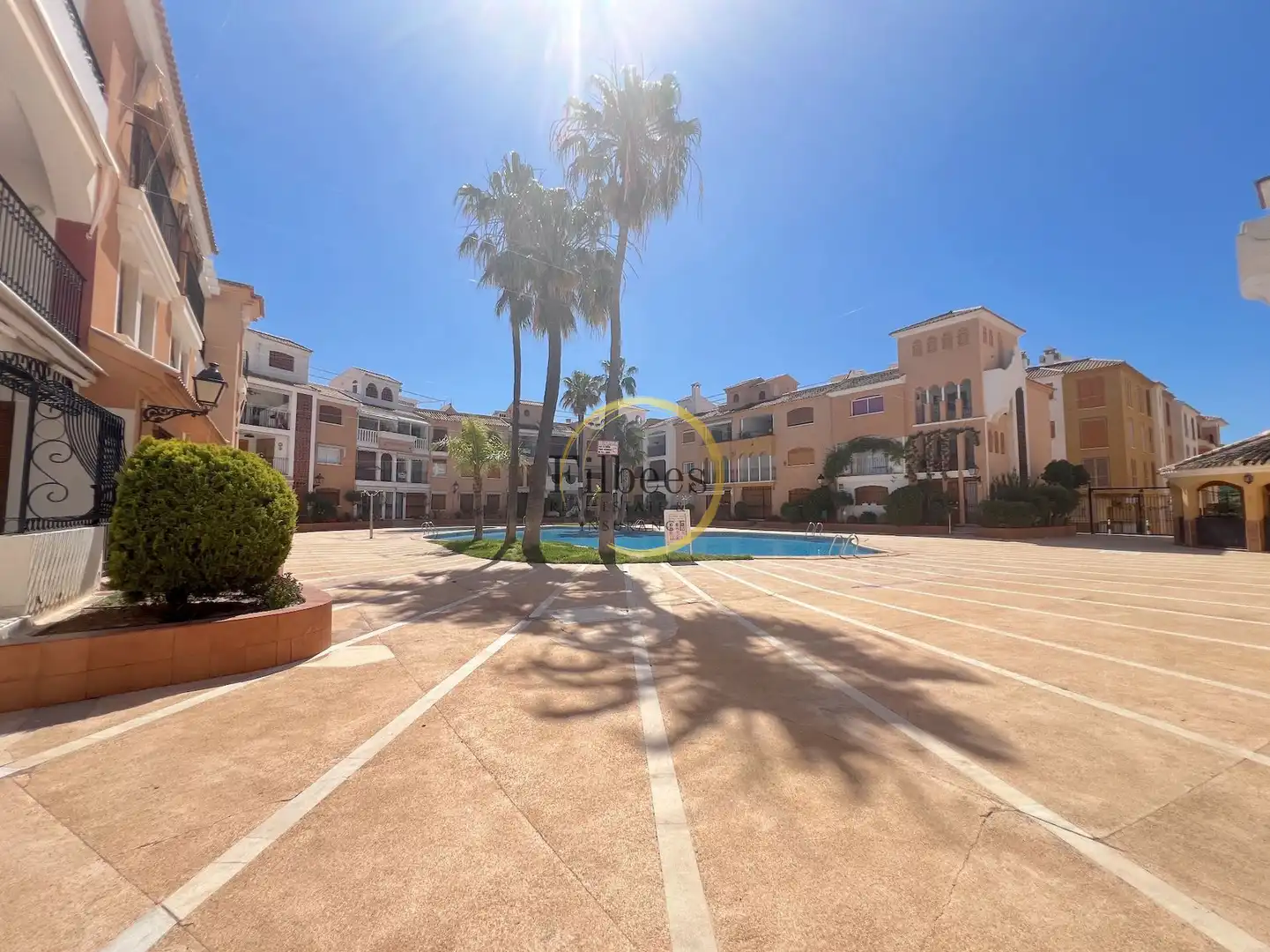 Vista exterior de Apartamento en venta en Mazarrón con Aire acondicionado, Calefacción y Jardín privado