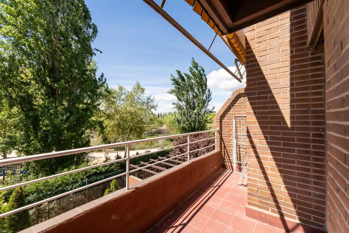 Terraza de Casa adosada en venta en Las Rozas de Madrid con Aire acondicionado, Calefacción y Terraza