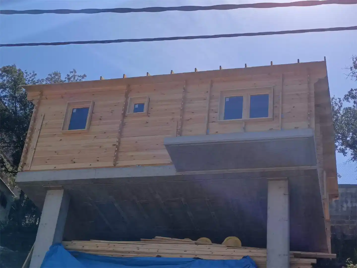 Vista exterior de Casa o chalet en venta en Castellar del Vallès