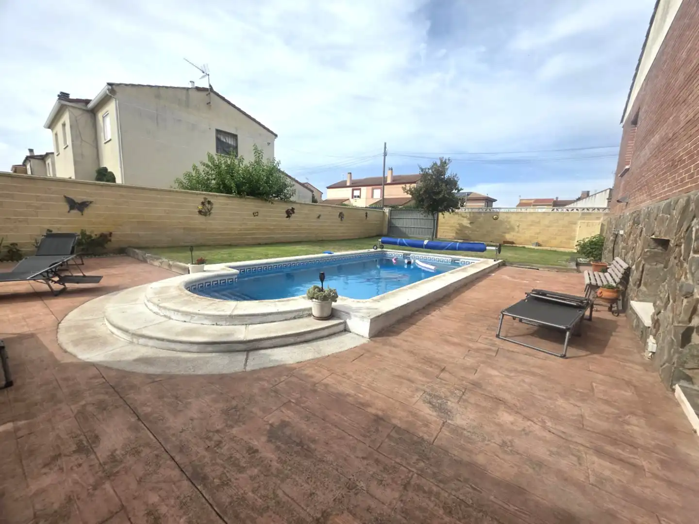 Piscina de Casa o chalet en venta en Galápagos con Calefacción, Jardín privado y Terraza
