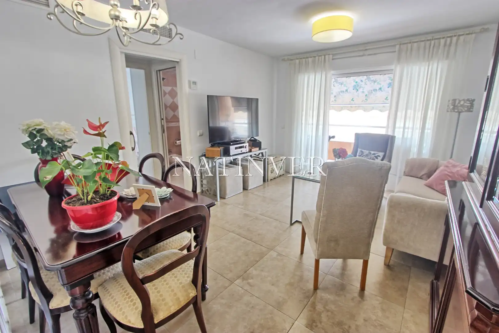 Living room of Flat for sale in Rincón de la Victoria  with Air Conditioner and Terrace