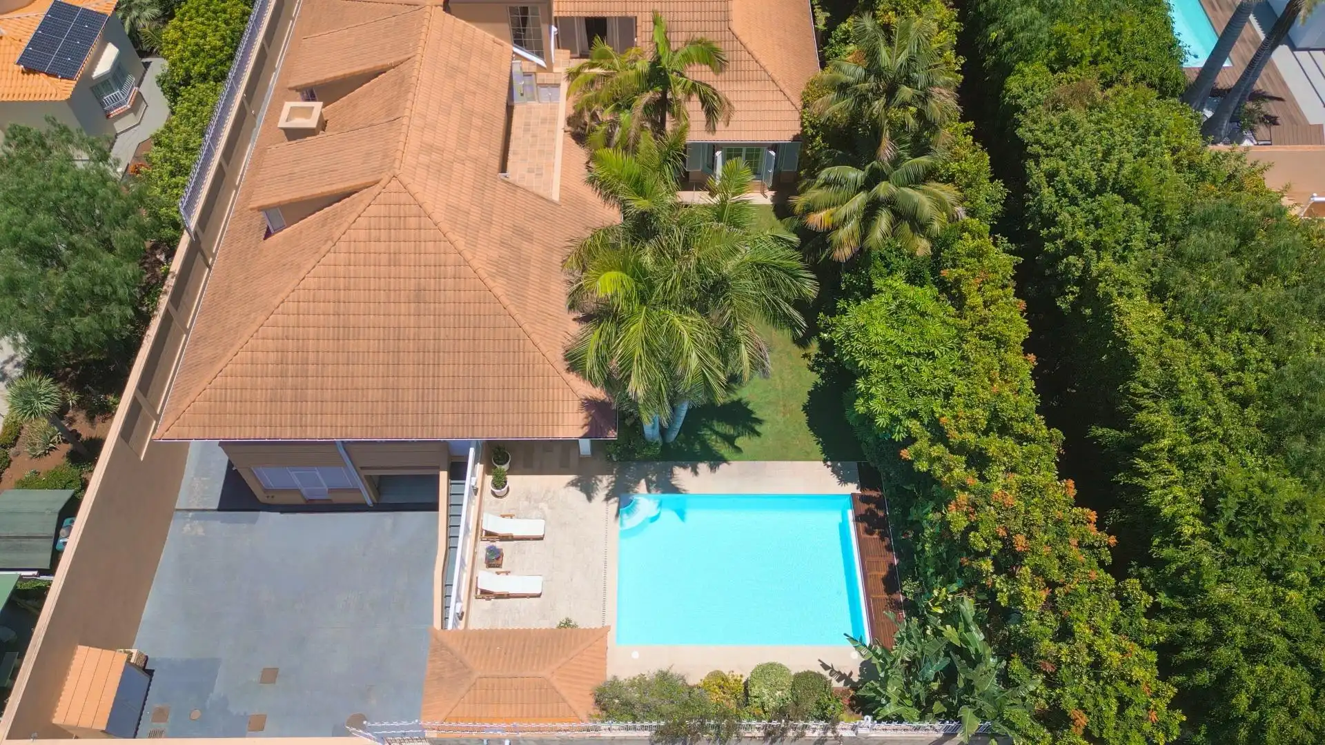 Piscina de Casa o chalet en venta en Santa Úrsula con Aire acondicionado, Calefacción y Jardín privado