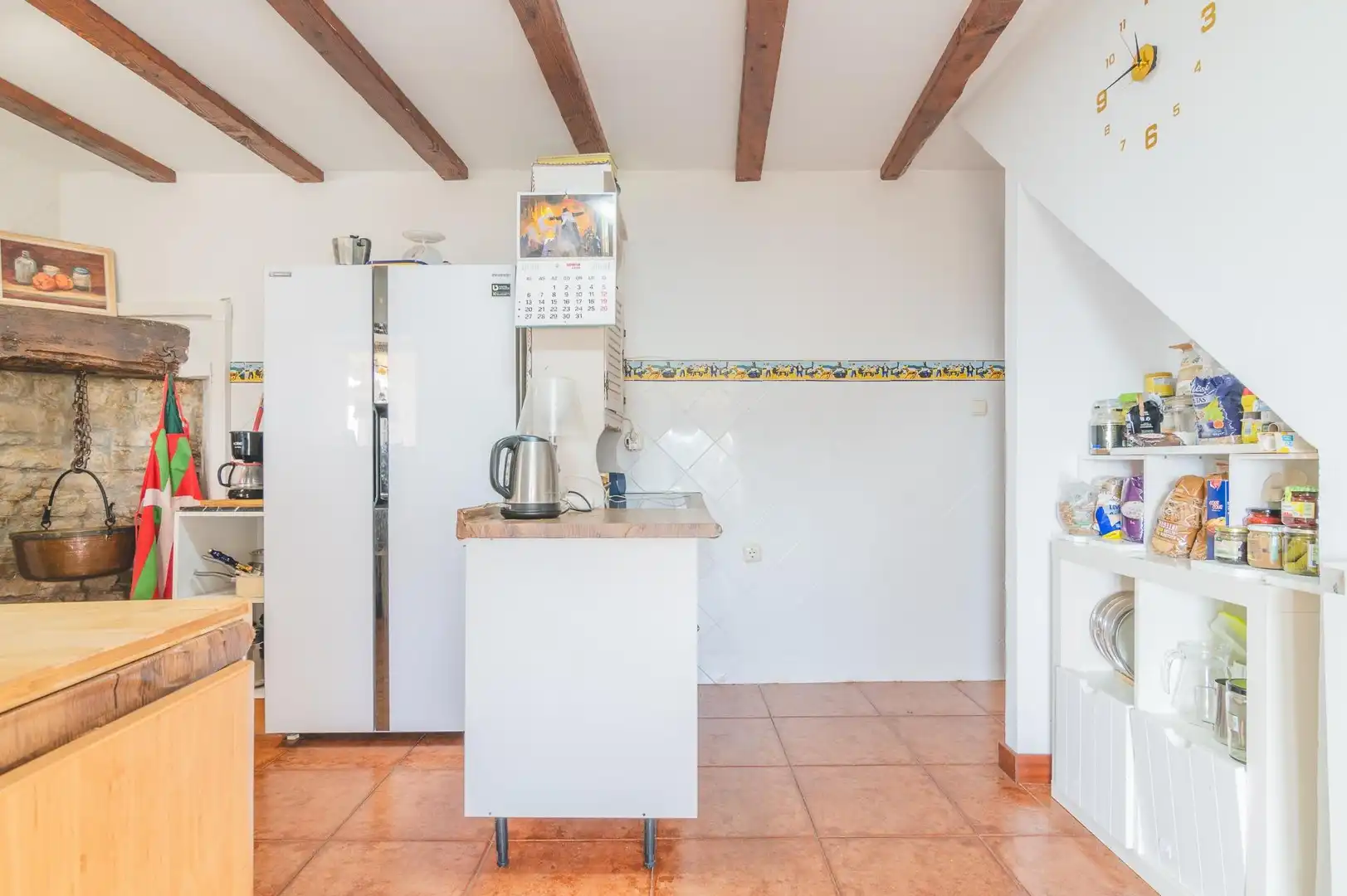 Cocina de Finca rústica en venta en Eslava con Jardín privado, Terraza y Trastero