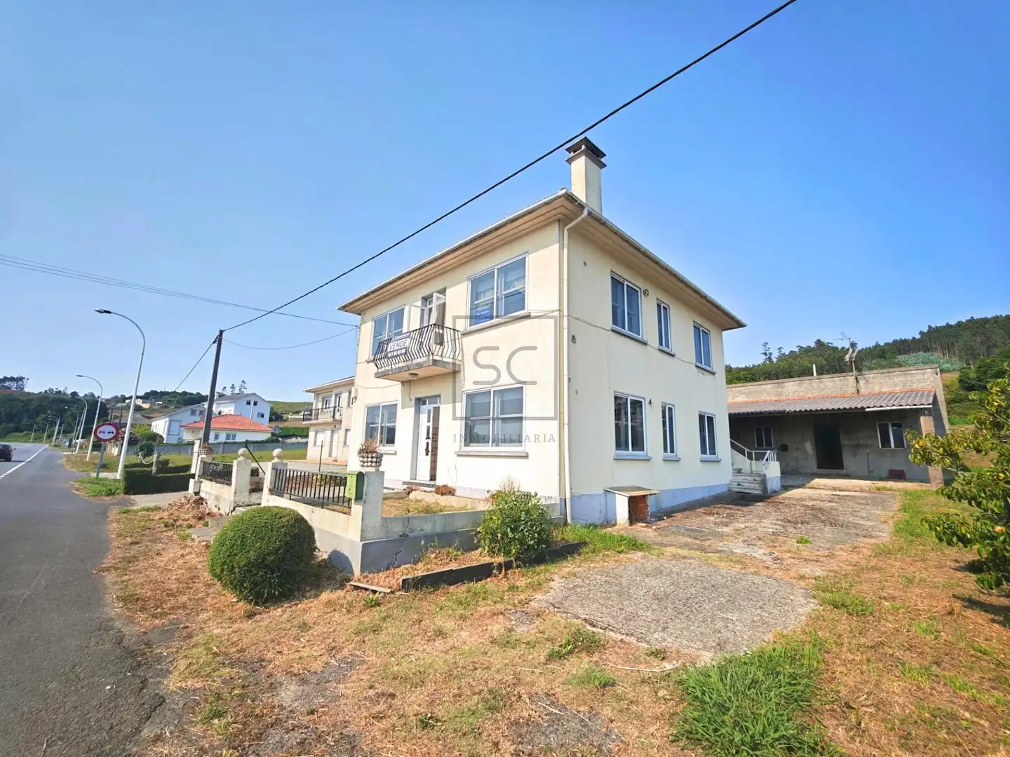 Vista exterior de Casa o chalet en venta en Ortigueira con Jardín privado y Balcón