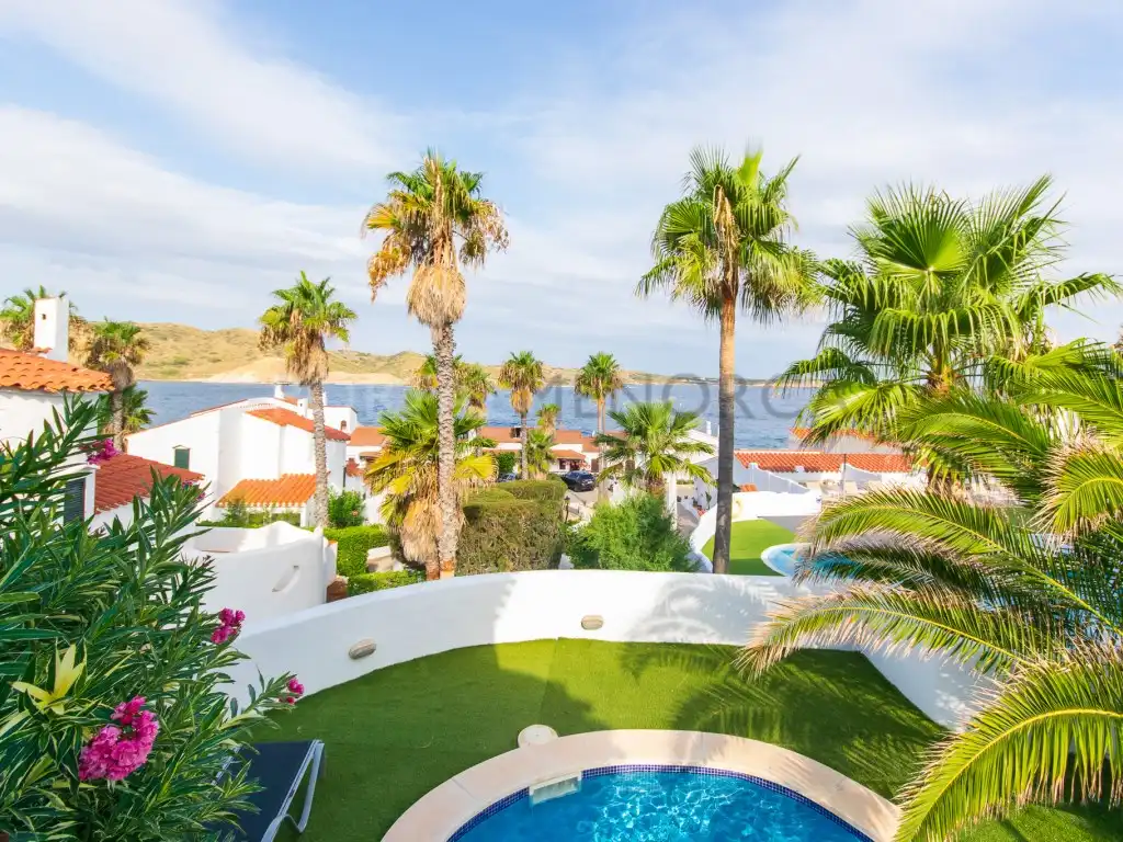 Vista exterior de Casa o xalet en venda en Es Mercadal amb Terrassa i Piscina