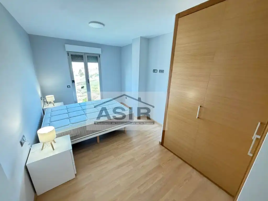 Bedroom of Flat for rent in Alzira  with Air Conditioner