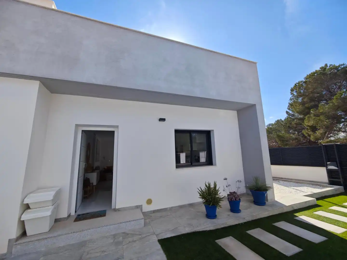 Vista exterior de Casa o chalet en venta en Pilar de la Horadada con Calefacción, Jardín privado y Terraza