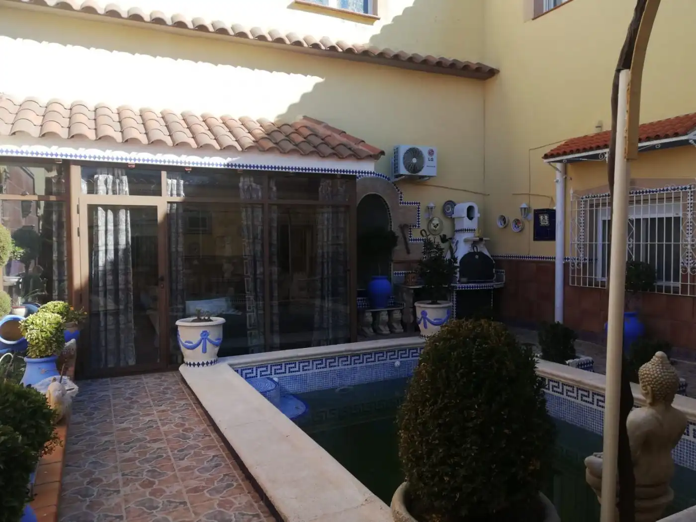 Swimming pool of Houses for sale in Albacete  with Air Conditioner, Terrace and Storage room