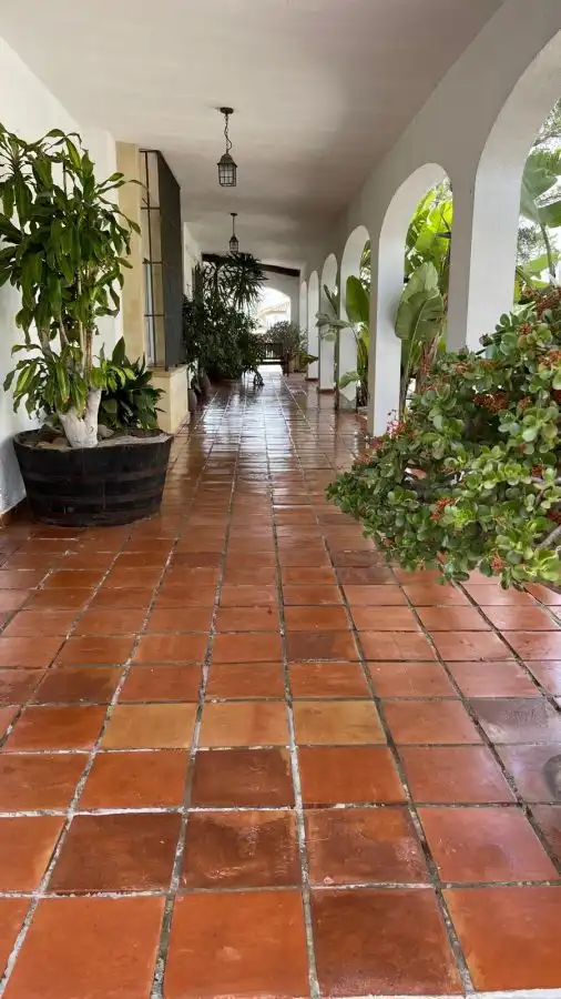 Terrassa de Casa o xalet en venda en El Puerto de Santa María amb Jardí privat, Terrassa i Piscina