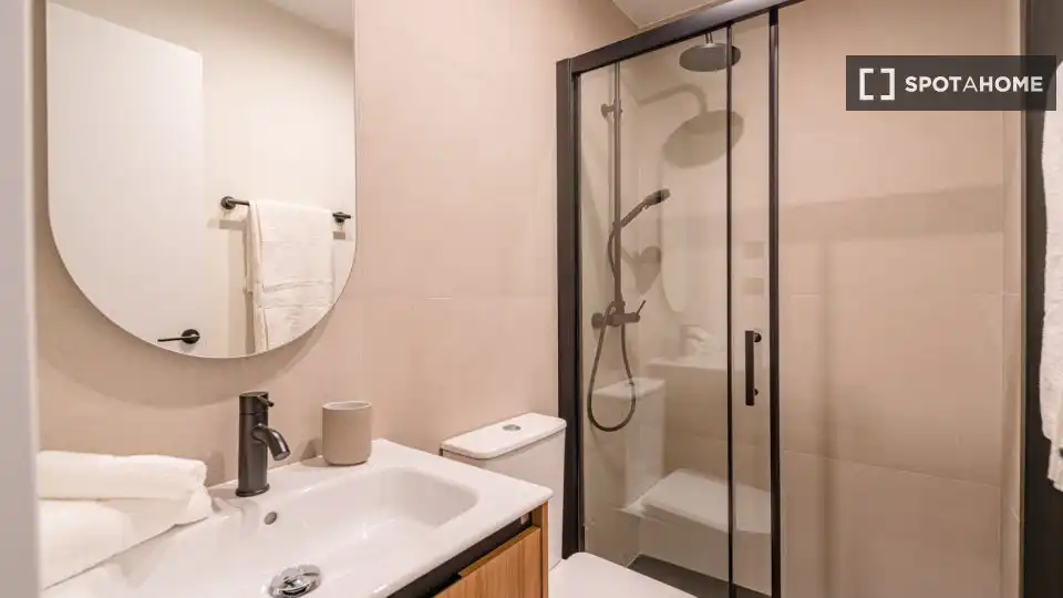 Baño de Estudio para compartir en Centro