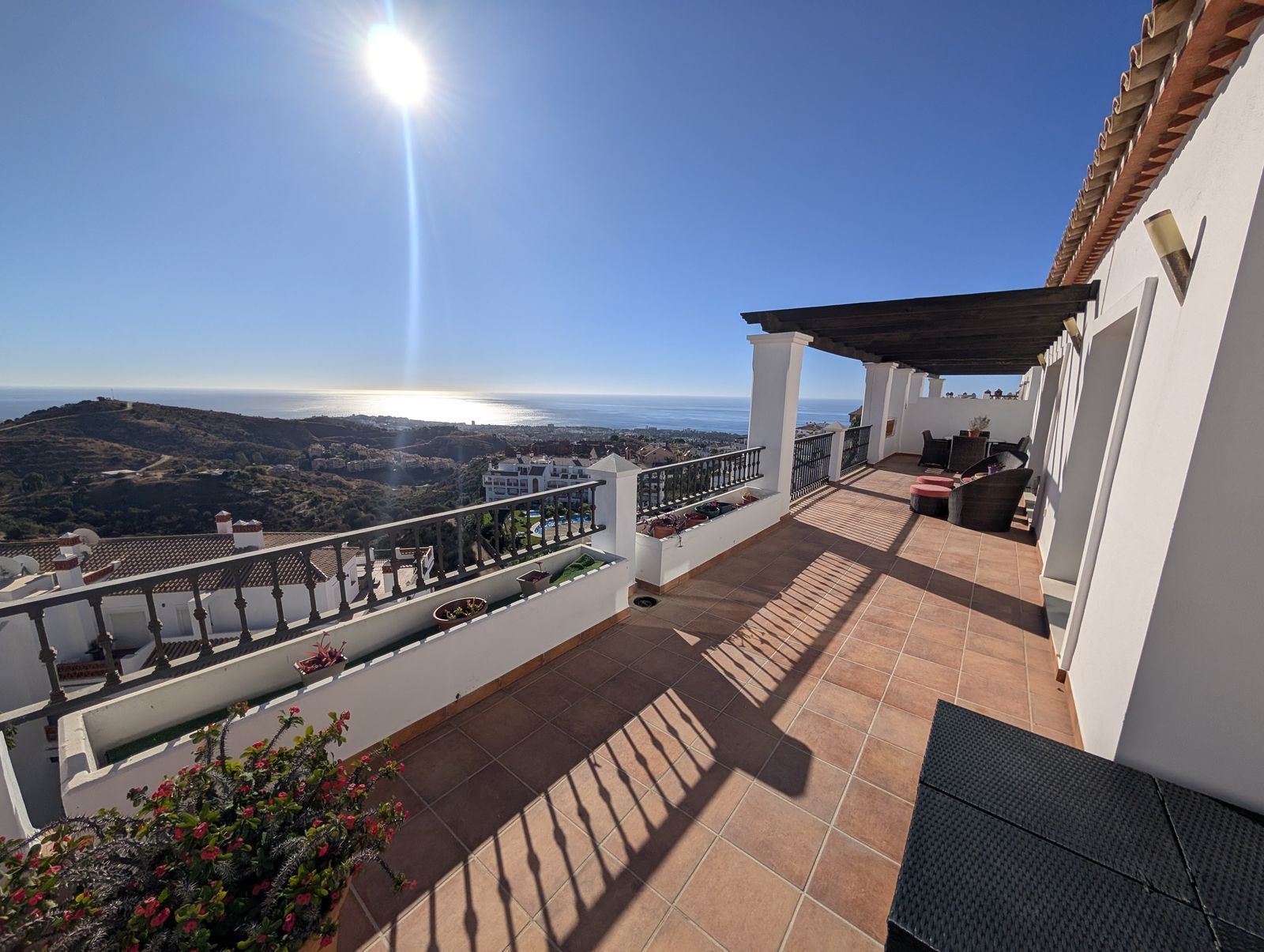 Terrace of Attic for sale in Mijas  with Air Conditioner, Terrace and Jacuzzi