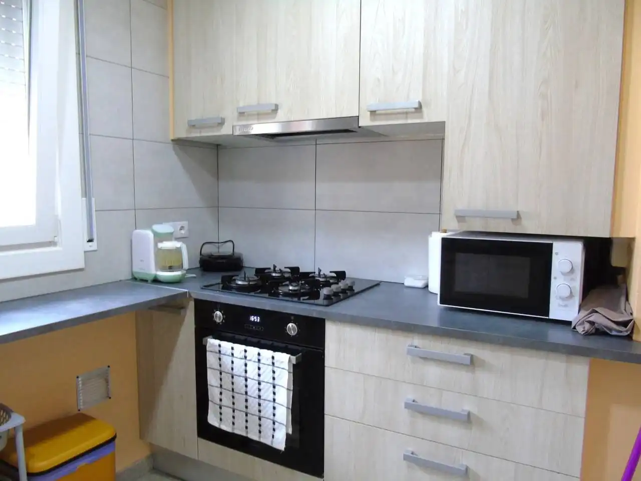Kitchen of Flat for sale in Vic  with Heating, Parquet flooring and Terrace