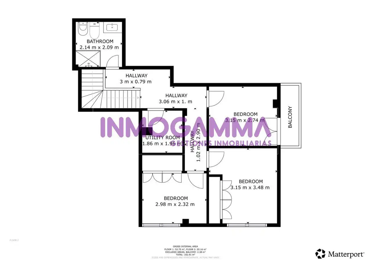 Maisonette zum Verkauf in Cullera mit Klimaanlage, Abstellraum und Balkon