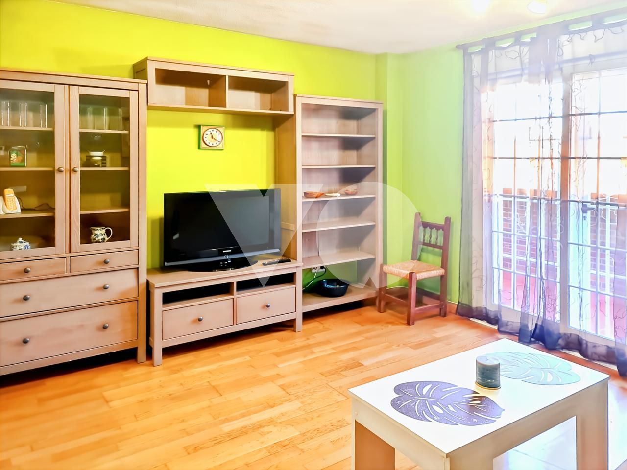 Living room of Apartment to rent in Collado Villalba  with Heating, Parquet flooring and Terrace