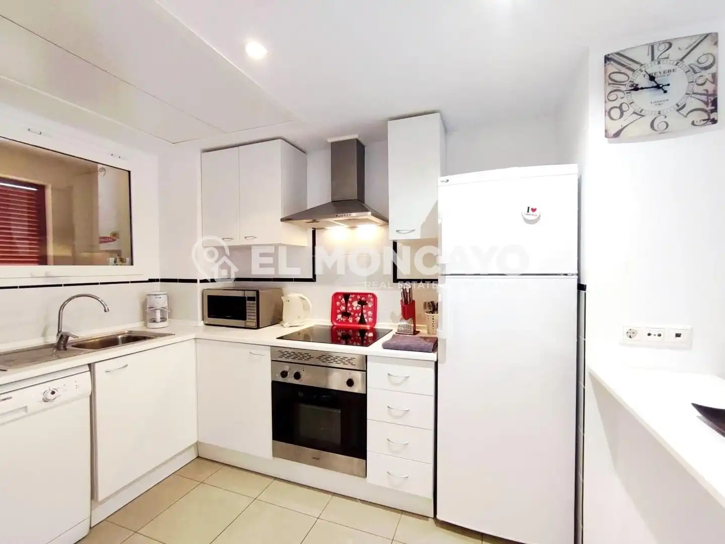Cuina de Apartament en venda en Orihuela amb Aire condicionat, Calefacció i Jardí privat