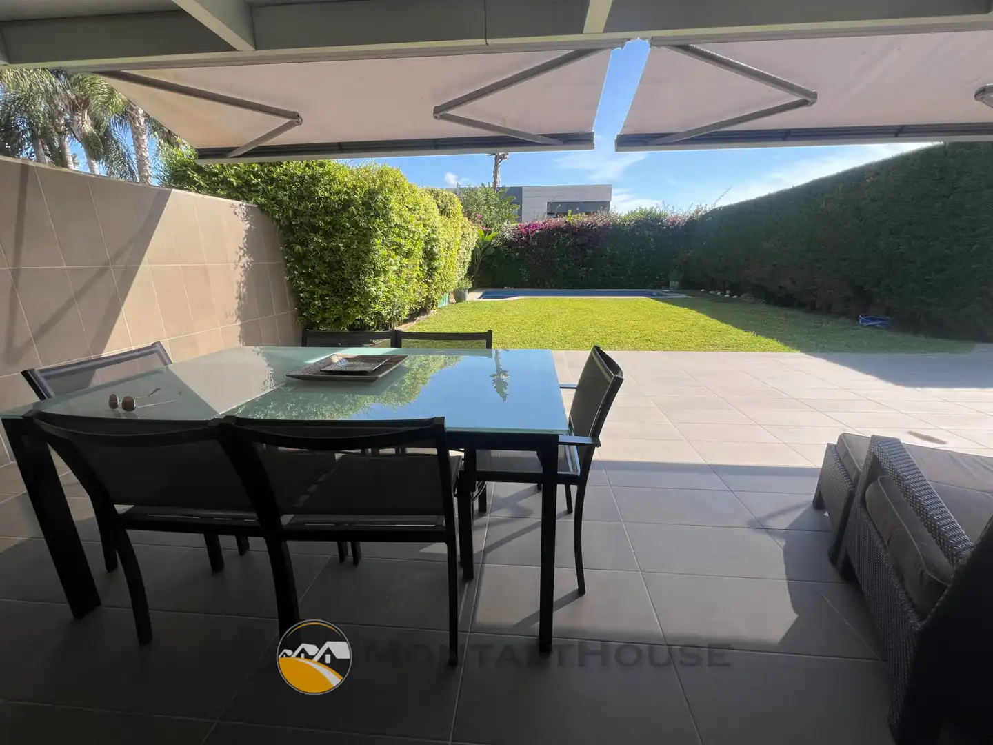 Terraza de Casa o chalet en venta en Sant Andreu de Llavaneres con Aire acondicionado, Calefacción y Jardín privado
