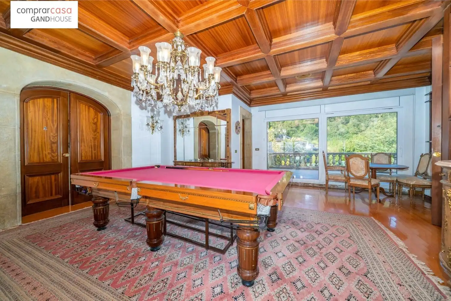 Comedor de Finca rústica en venta en Caldes de Malavella con Aire acondicionado, Calefacción y Jardín privado