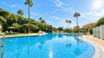 Swimming pool of Detached homes for sale in Mijas  with Air Conditioner, Heating and Terrace