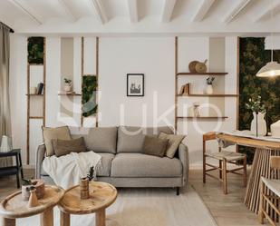 Living room of Apartment to rent in  Barcelona Capital  with Air Conditioner, Heating and Furnished