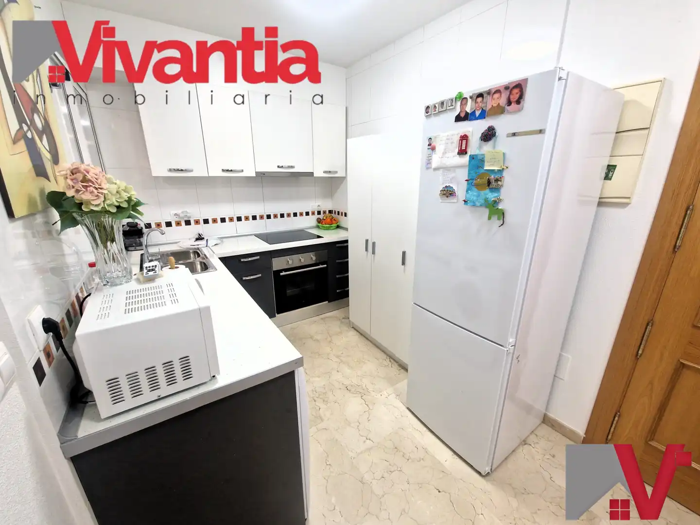 Kitchen of Apartments for sale in Lorca  with Air Conditioner, Heating and Furnished