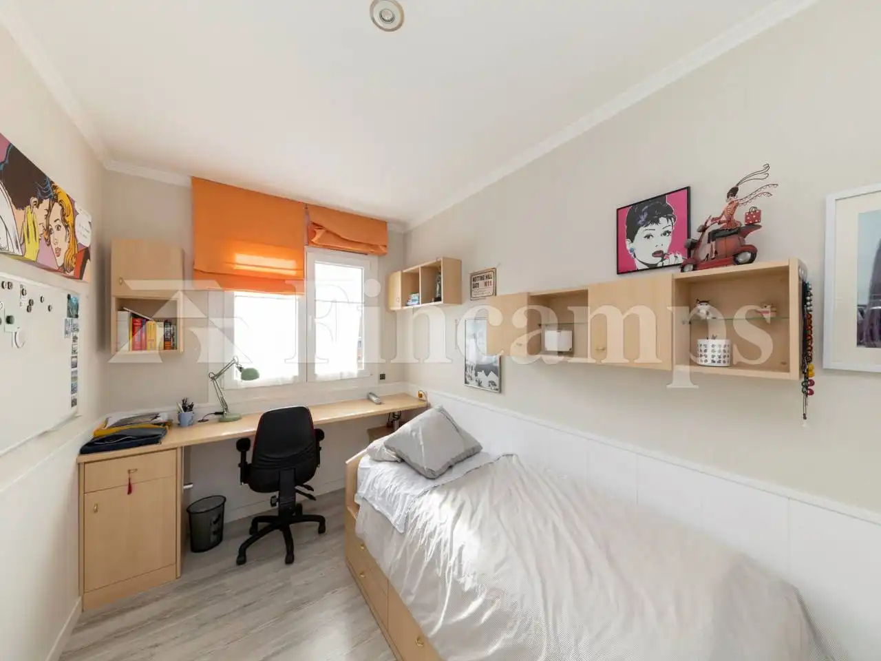 Bedroom of Flat for sale in Sant Quirze del Vallès  with Air Conditioner, Heating and Parquet flooring
