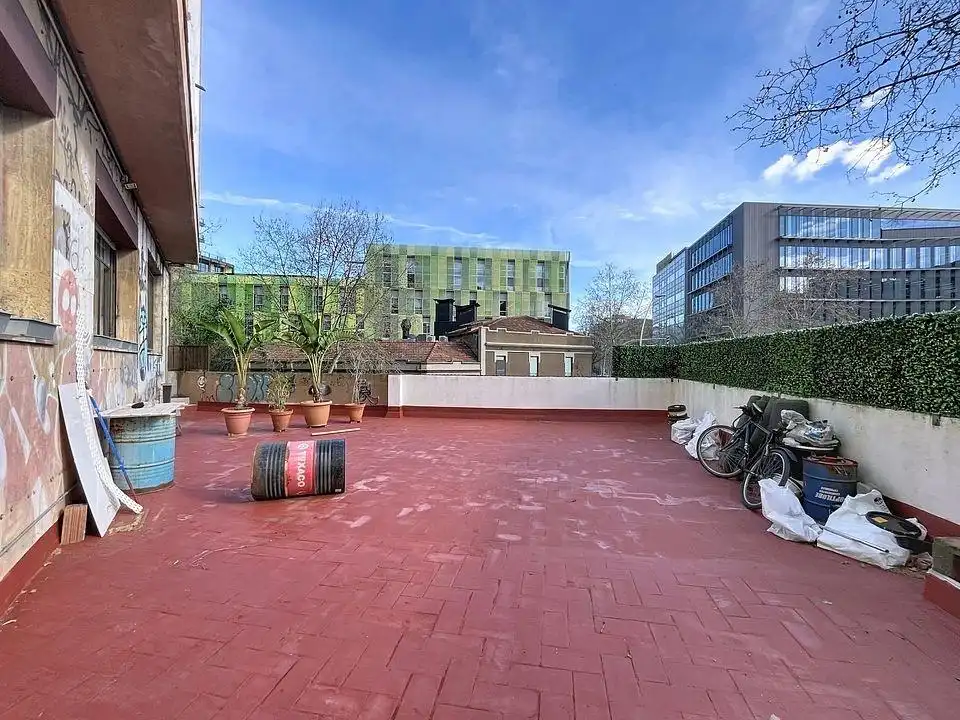 Terrasse von Geschaftsraum zum Verkauf in Barcelona mit Terrasse und Möbliert