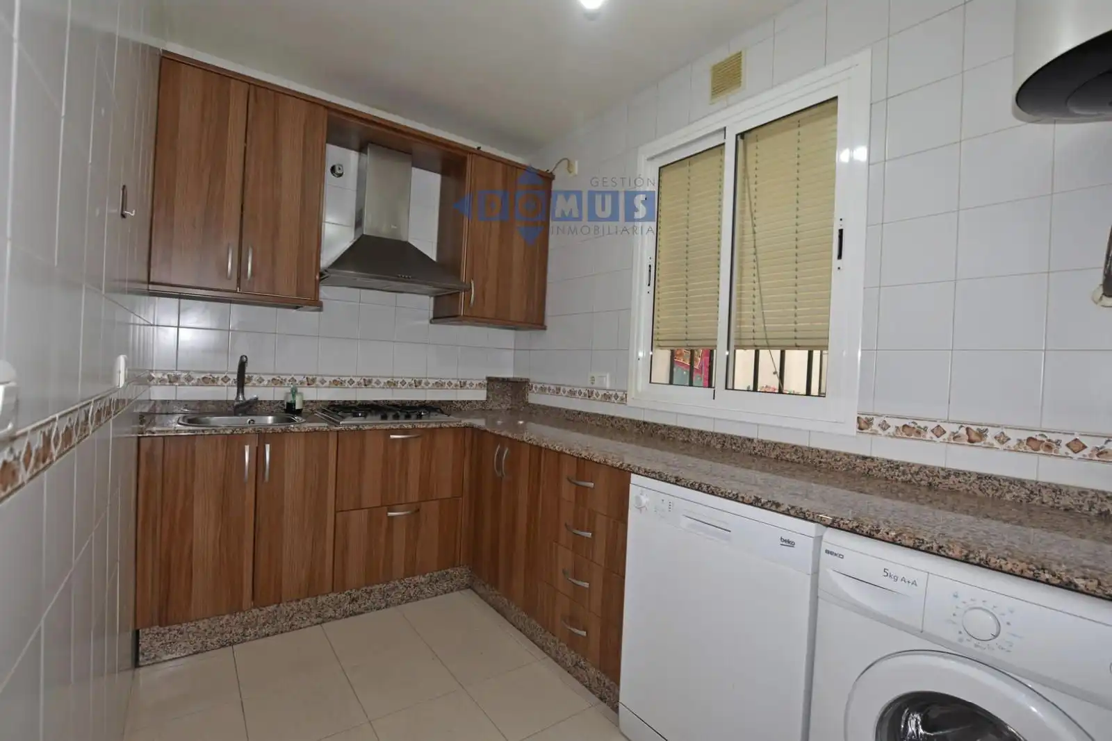 Kitchen of Flat for sale in Ronda  with Air Conditioner, Terrace and Furnished