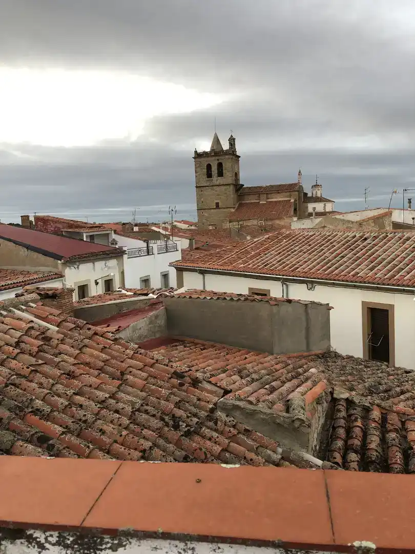 Vista exterior de Casa adosada en venda en Garrovillas de Alconétar, Cáceres