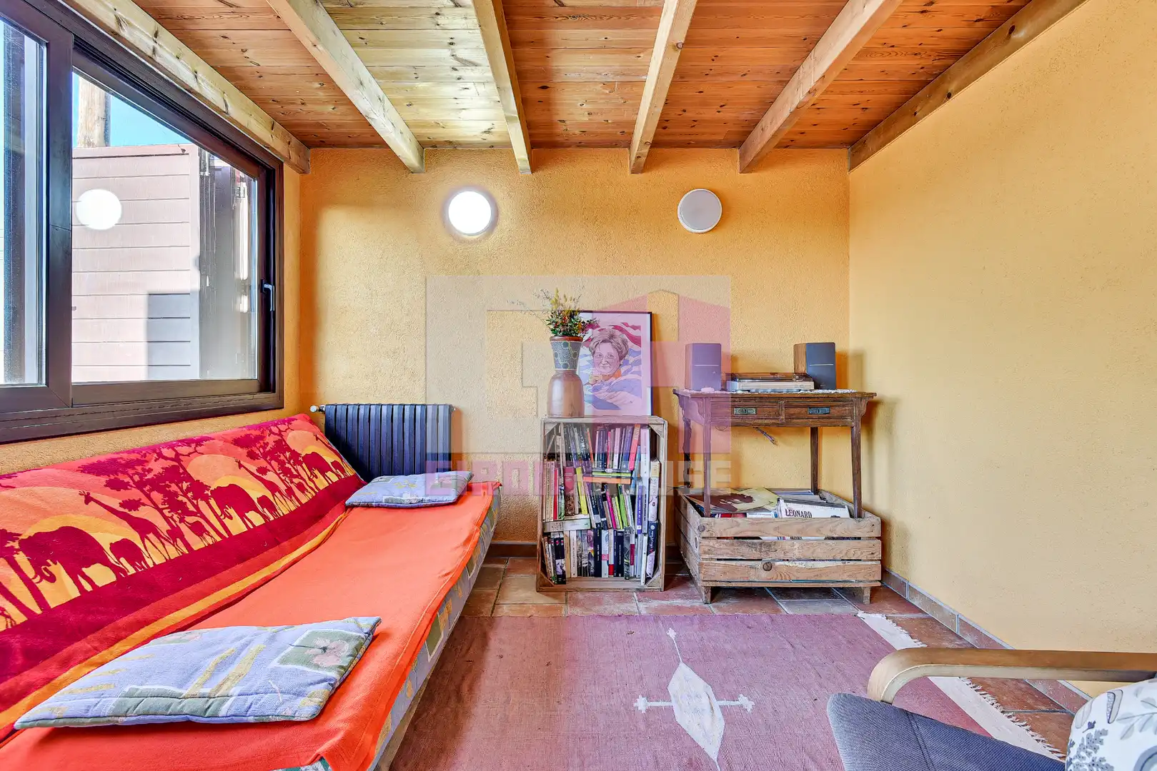 Sala d'estar de Casa o xalet en venda en Sant Andreu Salou amb Aire condicionat, Calefacció i Jardí privat