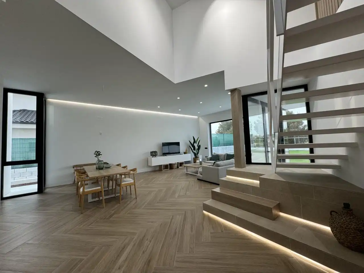 Sala de estar de Casa o chalet en venta en Illescas con Calefacción, Jardín privado y Terraza