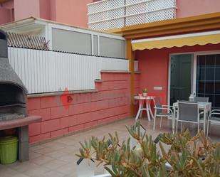 Terrace of Single-family semi-detached to rent in San Bartolomé de Tirajana  with Air Conditioner and Terrace