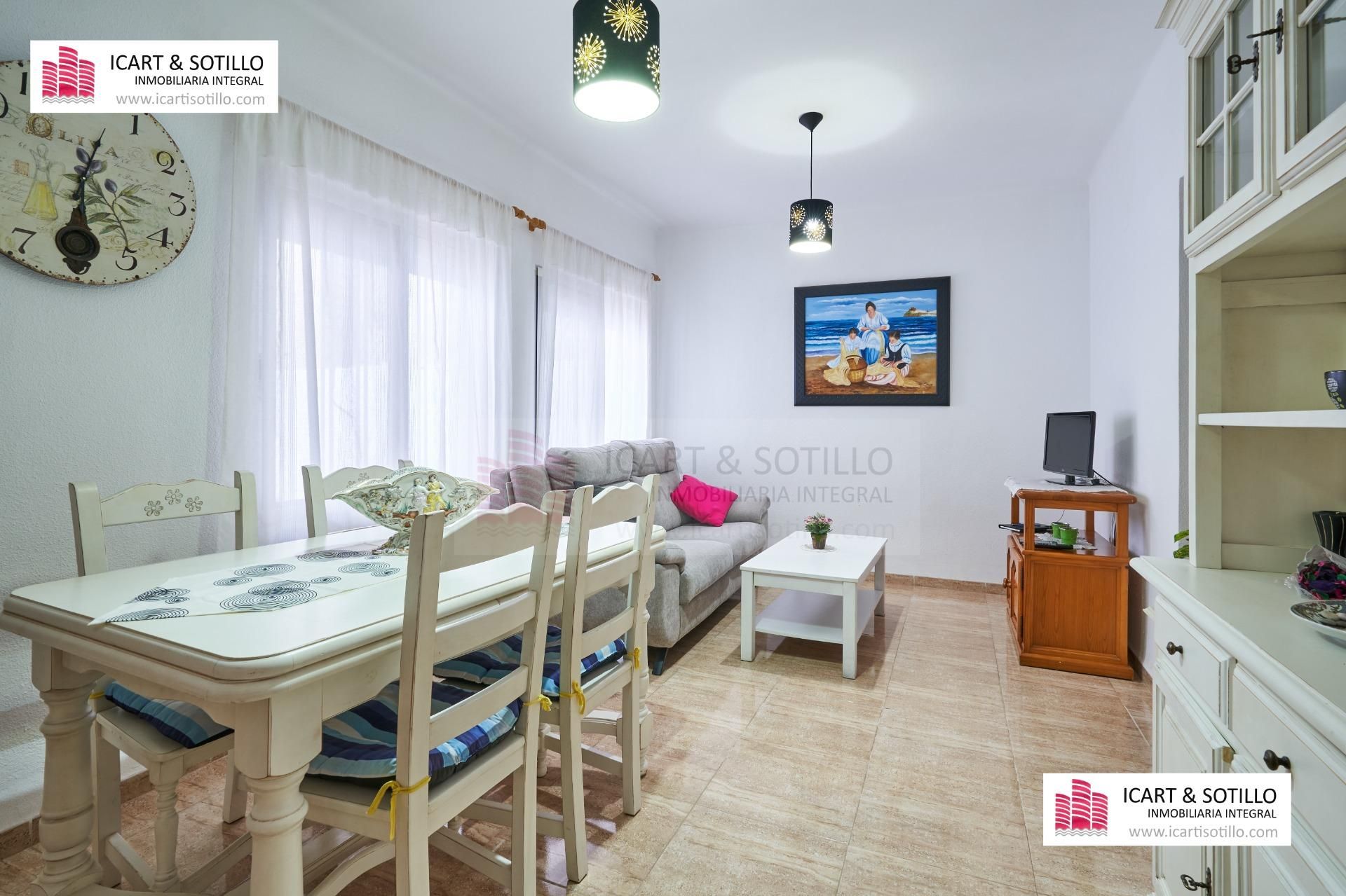 Living room of Flat for sale in Benicarló  with Furnished