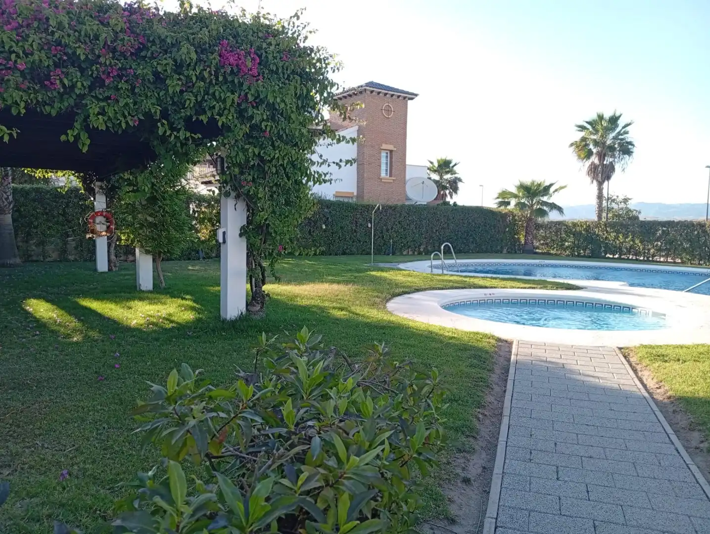 Swimming pool of Detached homes for sale in Vera  with Air Conditioner, Private garden and Terrace