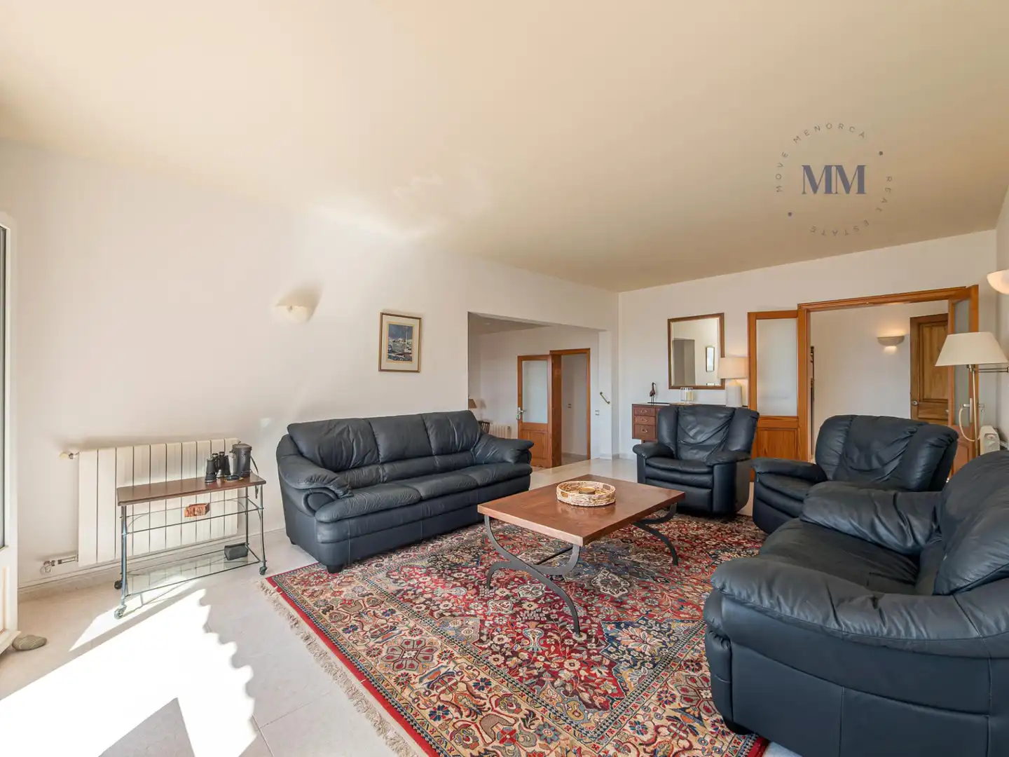 Wohnzimmer von Haus oder Chalet zum Verkauf in Maó - Mahón mit Klimaanlage, Privatgarten und Terrasse