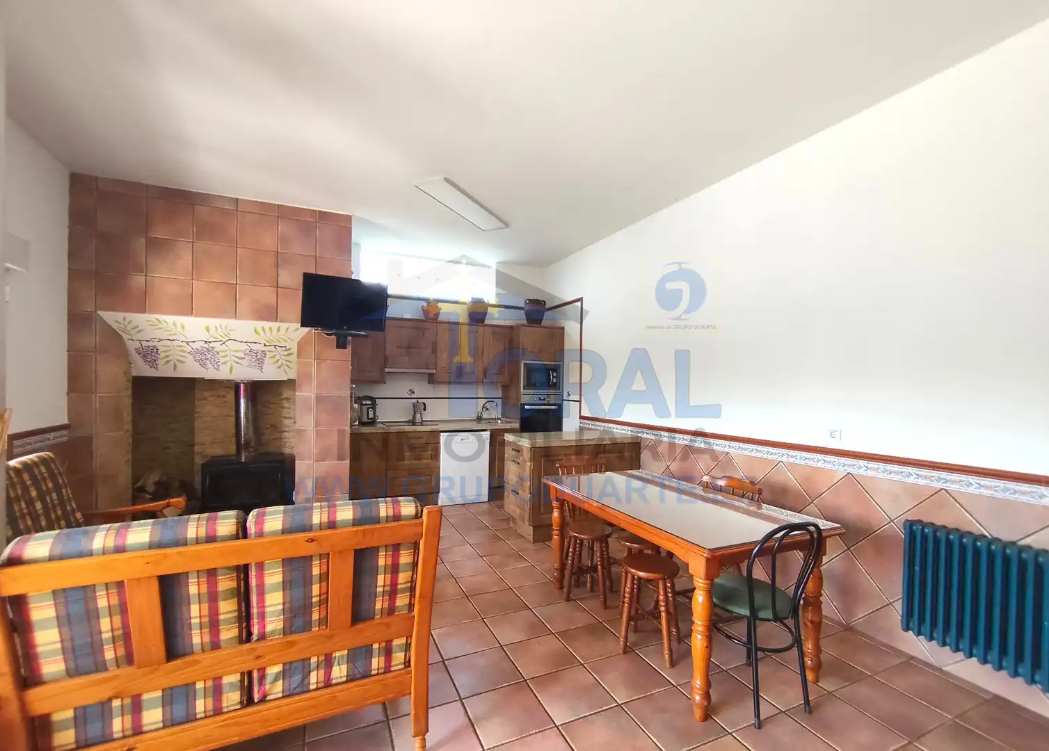 Vista exterior de Casa o xalet en venda en Siero amb Calefacció, Jardí privat i Parquet