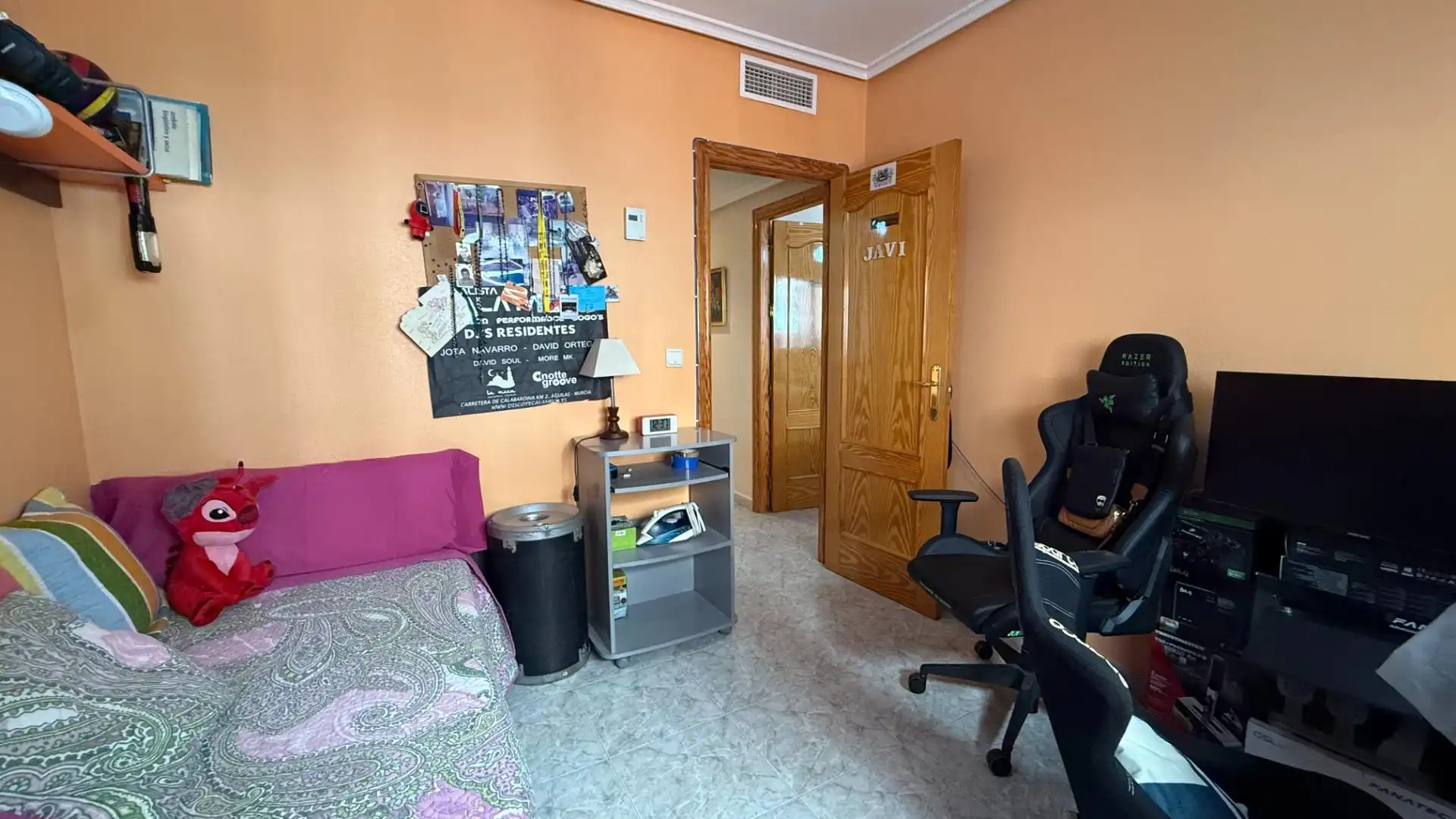 Bedroom of Flat for sale in Águilas  with Air Conditioner, Terrace and Storage room