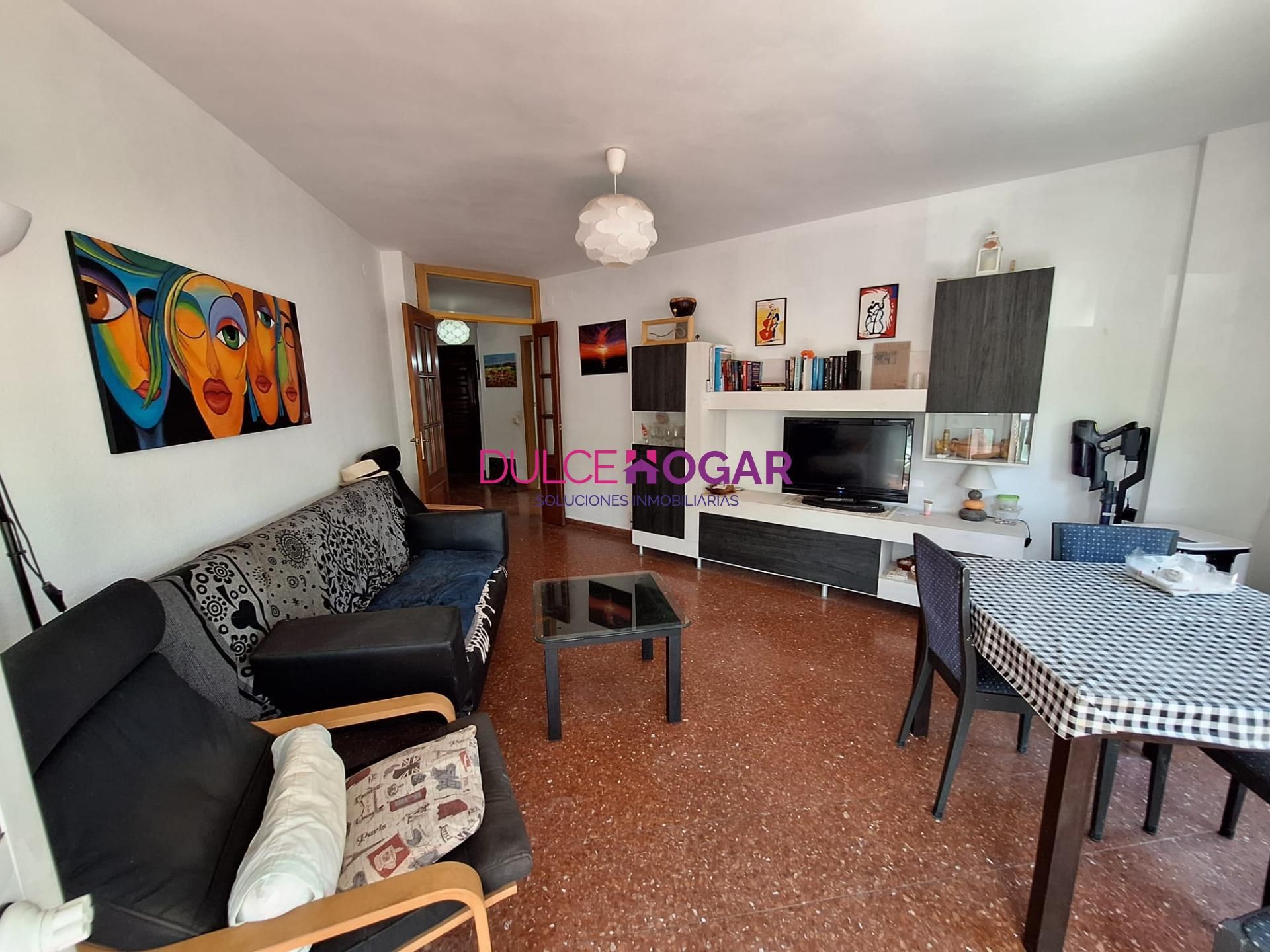 Living room of Flat for sale in Rincón de la Victoria  with Private garden and Terrace