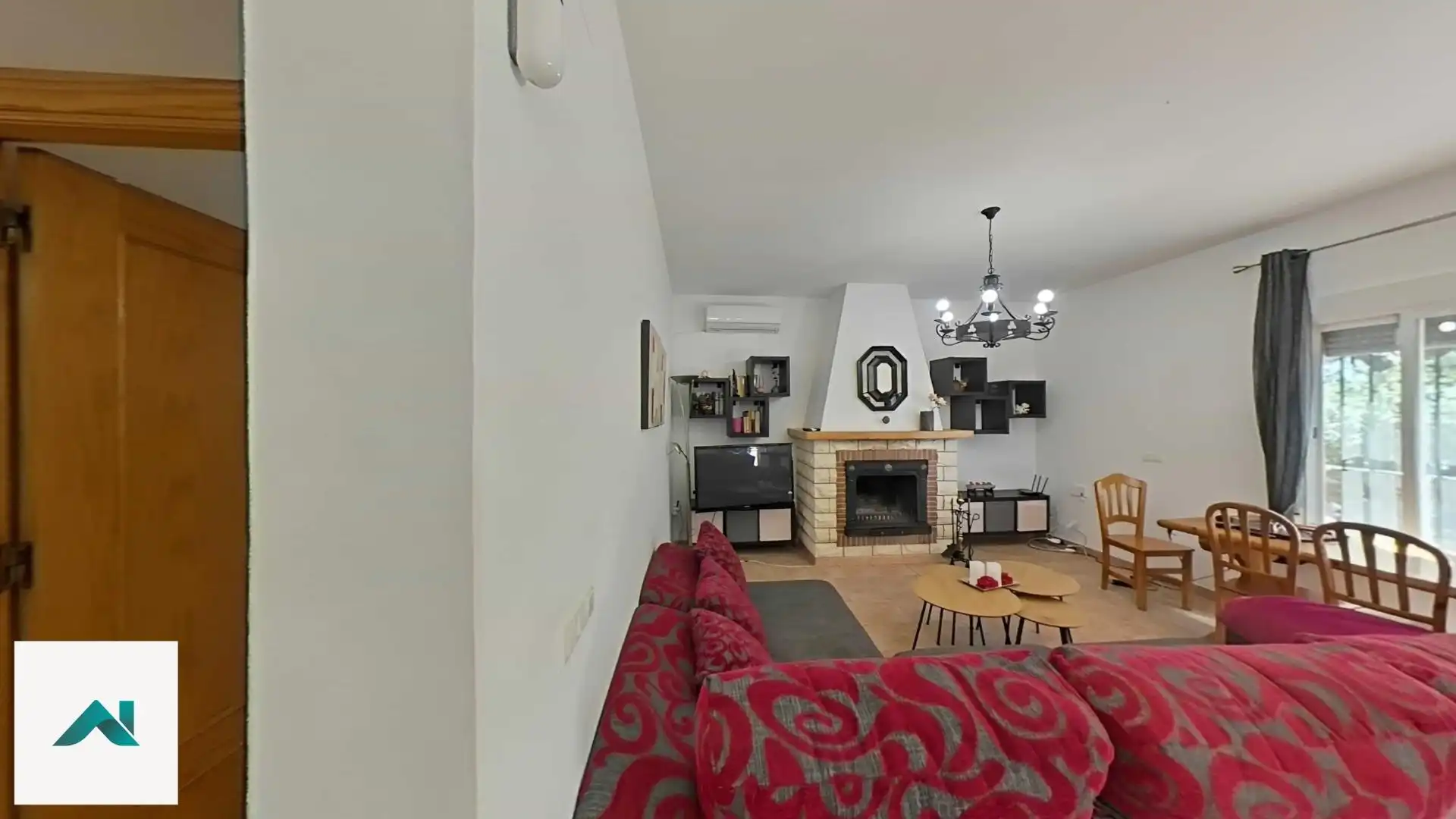 Wohnzimmer von Country house zum Verkauf in Isla Cristina mit Klimaanlage, Heizung und Privatgarten