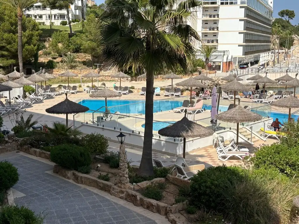 Swimming pool of Apartments for sale in Calvià  with Air Conditioner, Terrace and Furnished