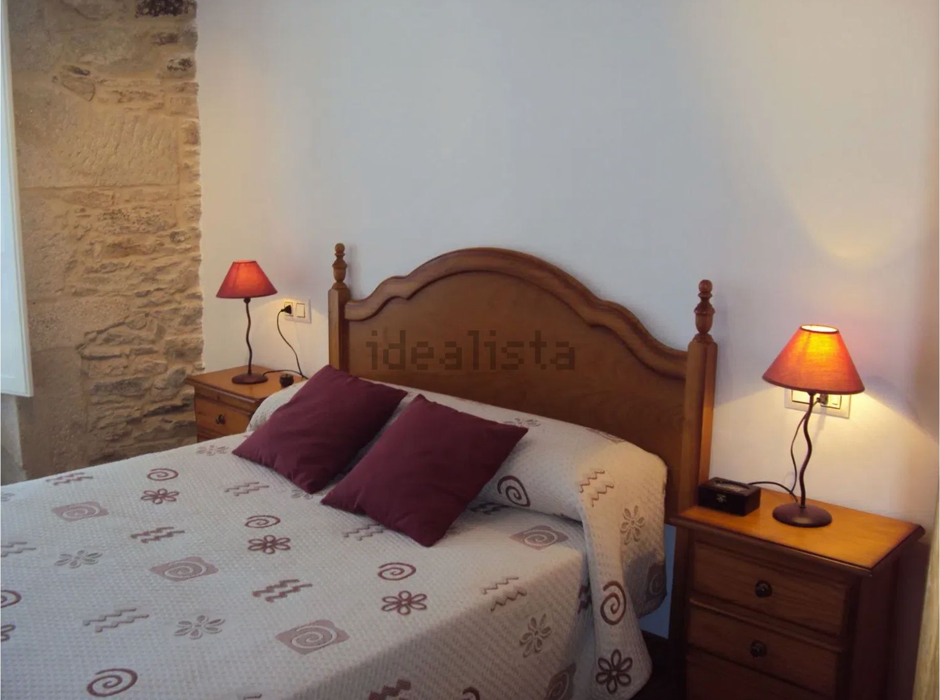 Bedroom of Flat to rent in Santiago de Compostela   with Furnished
