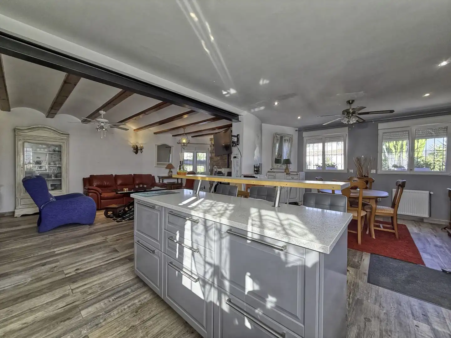 Kitchen of Houses for sale in Els Poblets  with Air Conditioner, Heating and Terrace