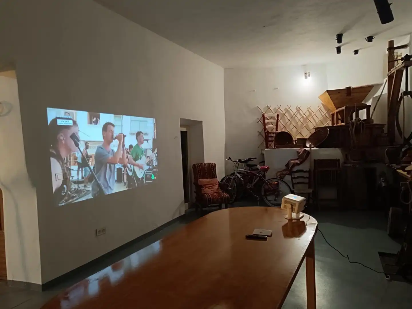 Sala d'estar de Casa o xalet de lloguer en Serón amb Calefacció i Terrassa