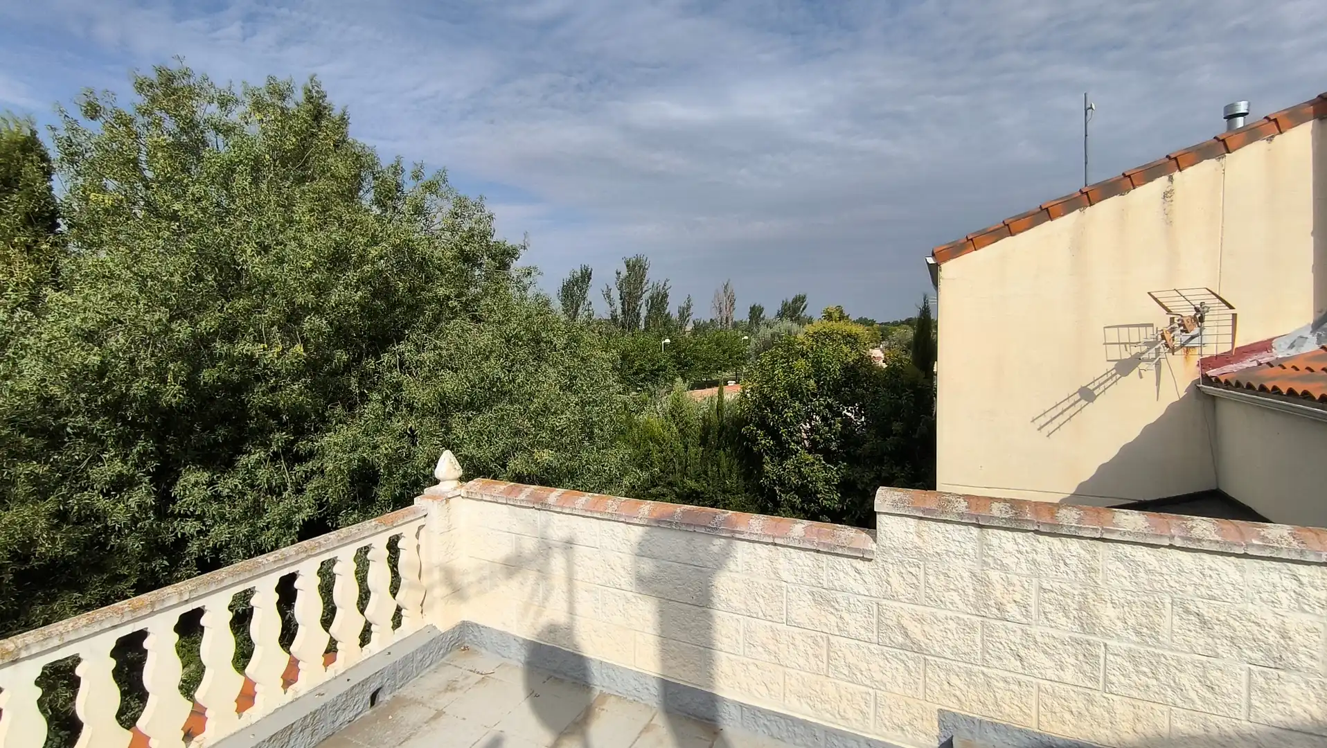 Terrassa de Casa adosada en venda en Pinseque amb Aire condicionat, Calefacció i Jardí privat