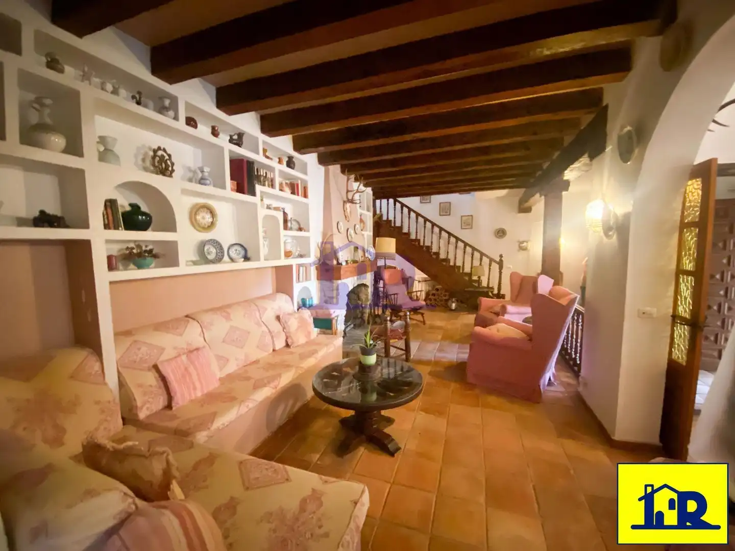 Sala d'estar de Casa o xalet en venda en Chillarón de Cuenca amb Calefacció, Terrassa i Traster