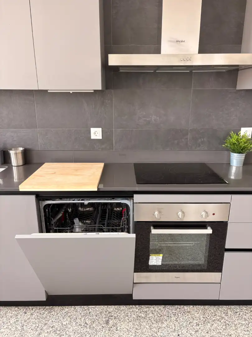 Cocina de Piso de alquiler en  Almería Capital con Aire acondicionado y Amueblado