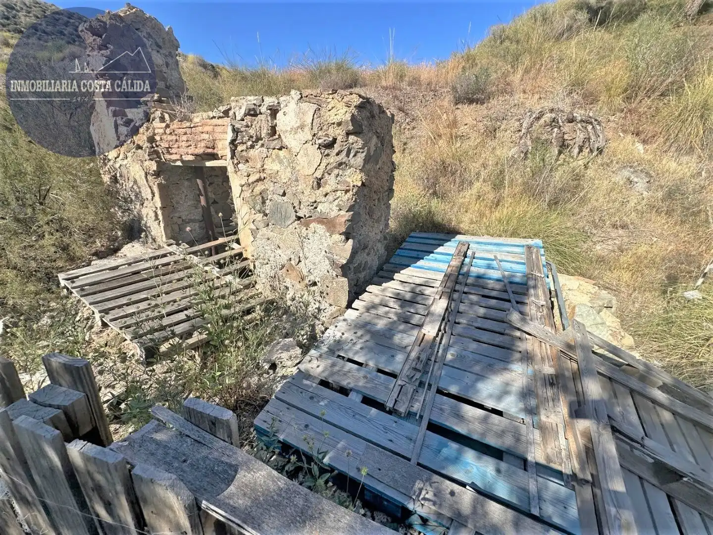 Vista exterior de Finca rústica en venda en Águilas amb Jardí privat, Terrassa i Traster
